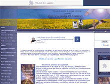 Tablet Screenshot of encontrandoelcamino.net